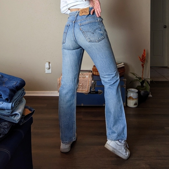 Levi's Denim - Vintage 🦋 517 Levi's Orange Tab Jeans 90s